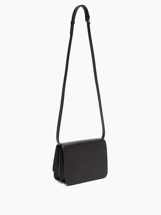 TB Borsa a tracolla in pelle martellata Monogram