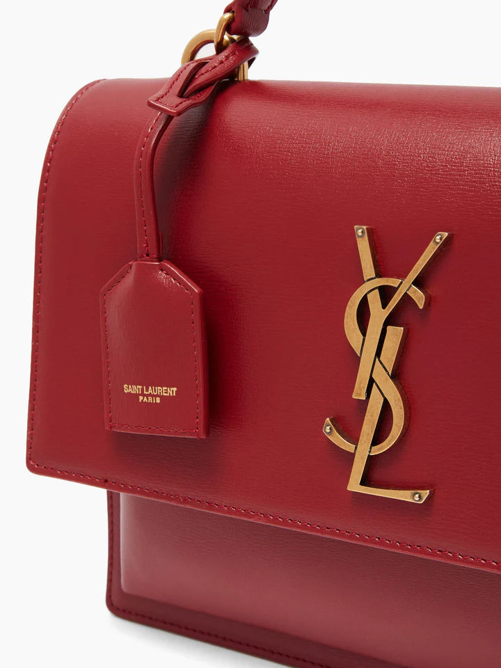 Sunset medium leather shoulder bag